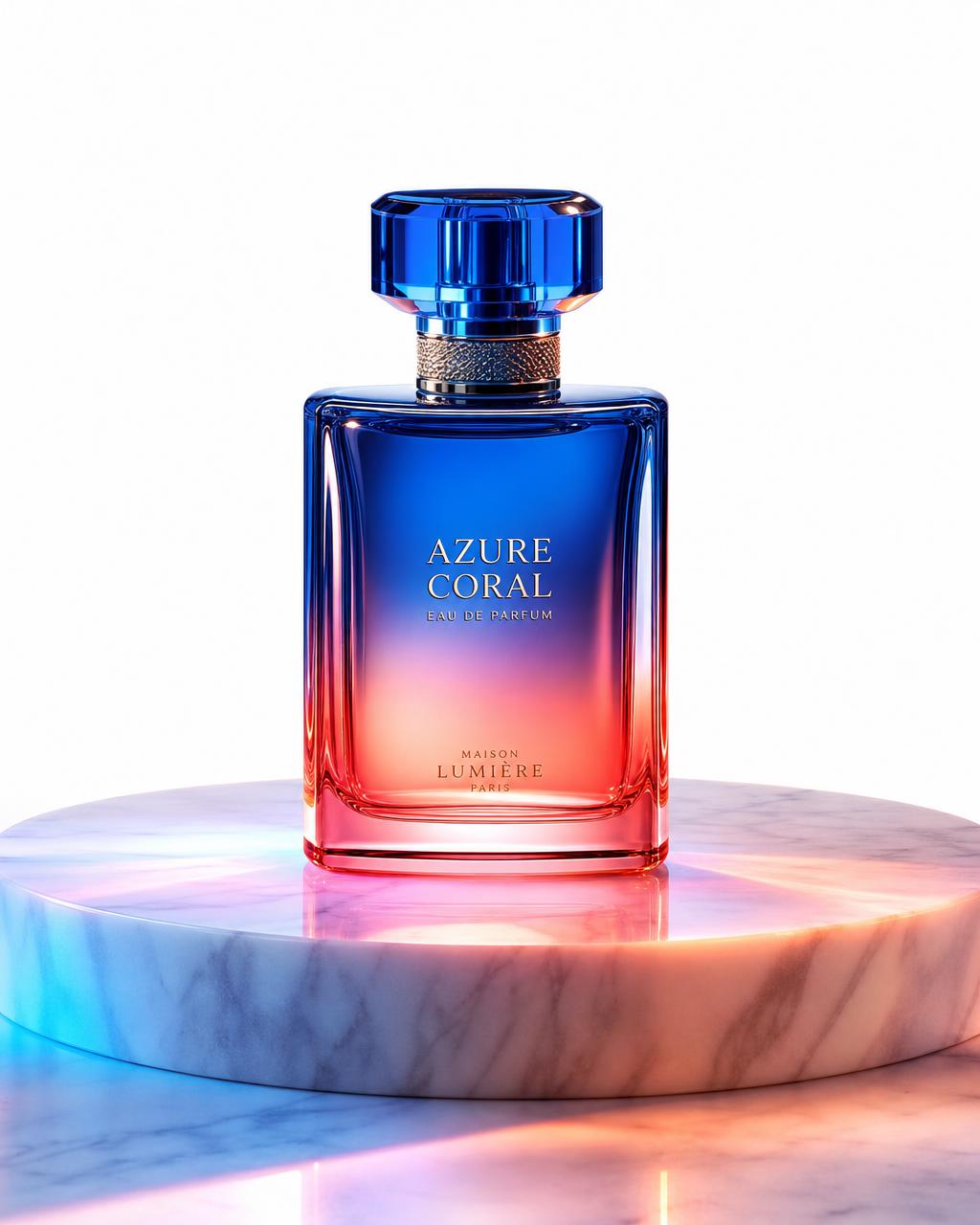 Photographie publicitaire d'un flacon de parfum réalisée à Marseille