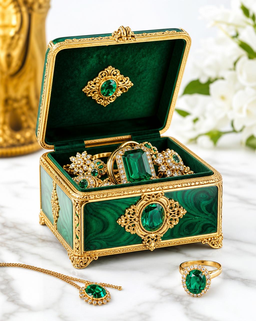 Photographie produit de joaillerie réalisée à Marseille